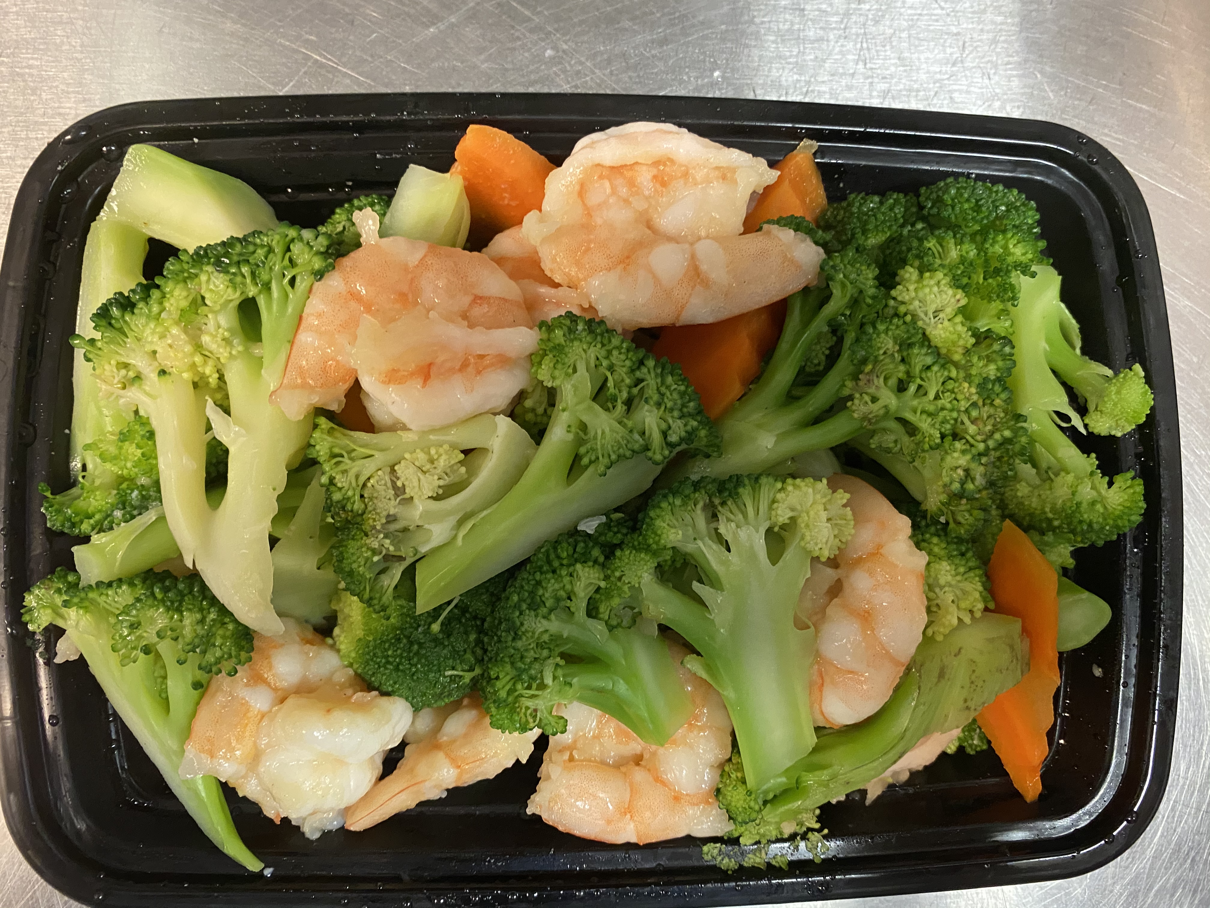 Order Steamed shrimp broccoli  food online from Lucky Star - Market St. store, Wilmington on bringmethat.com