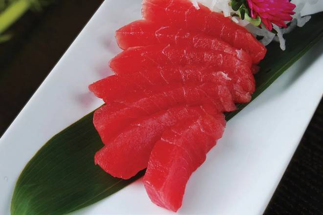 Order Tuna Sashimi (7 pcs) food online from Shabu On Fire store, Huntington Beach on bringmethat.com