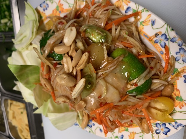 Order Somtom Salad food online from Rock “N” Thai store, Holland on bringmethat.com