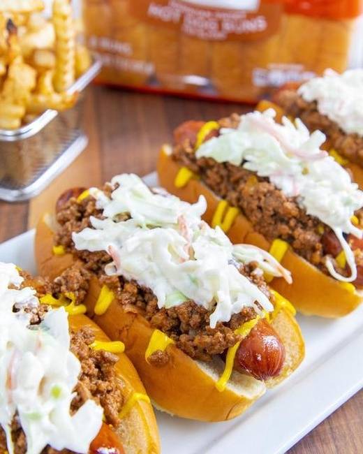 Order ( New ) Freddys Carolina Slaw Dogs food online from Freddy Wings And Wraps store, Newark on bringmethat.com