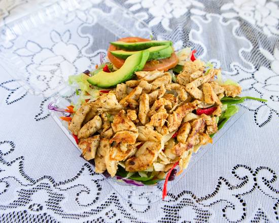 Order Chicken Salad food online from Rivas Mexican Grill #5 store, Las Vegas on bringmethat.com