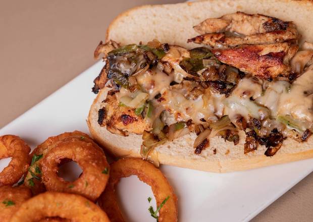Order Chicken Cheesesteak food online from Seared Chophouse store, Greenville on bringmethat.com