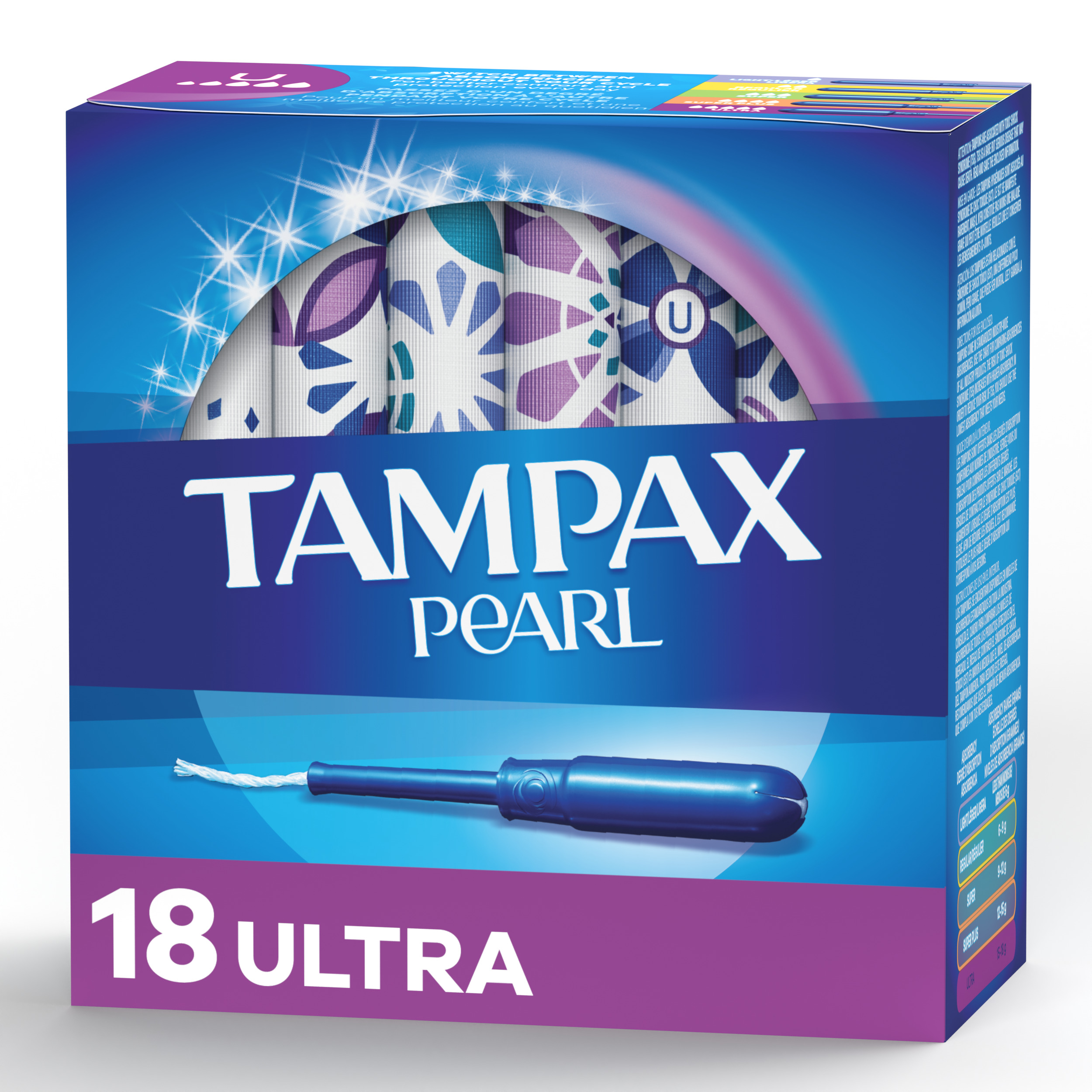 Order Tampax Pearl Ultra Tampons - Unscented, 18 ct food online from Rite Aid store, ELMIRA on bringmethat.com