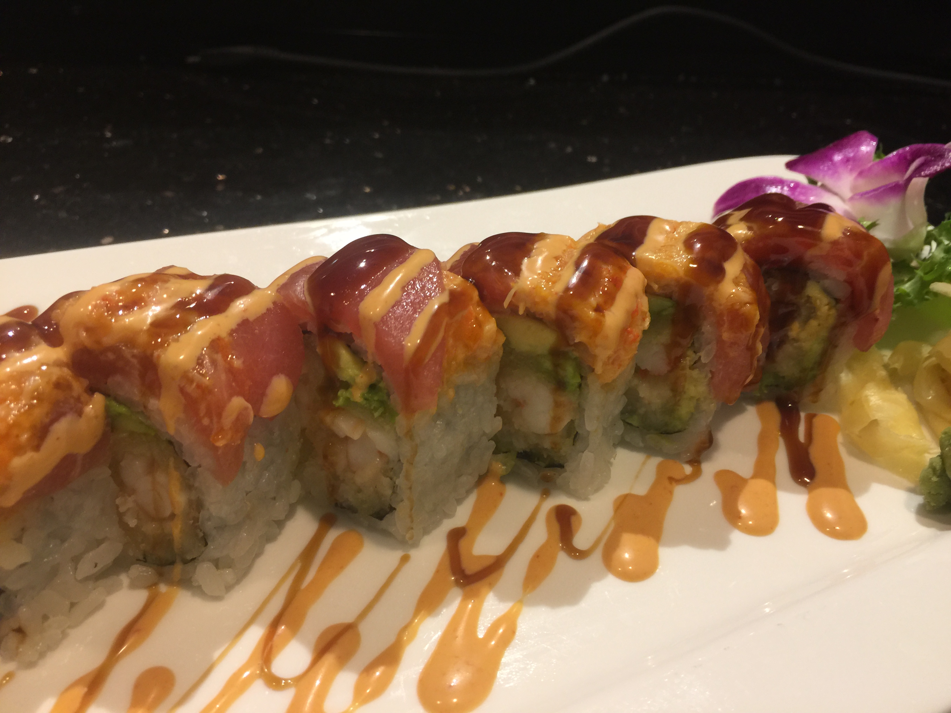 Order Demon Roll food online from Oishi Sushi store, Hackensack on bringmethat.com