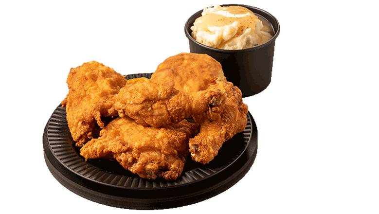 Order 4 Piece Dark Dinner food online from Pizza Ranch store, Springfield on bringmethat.com