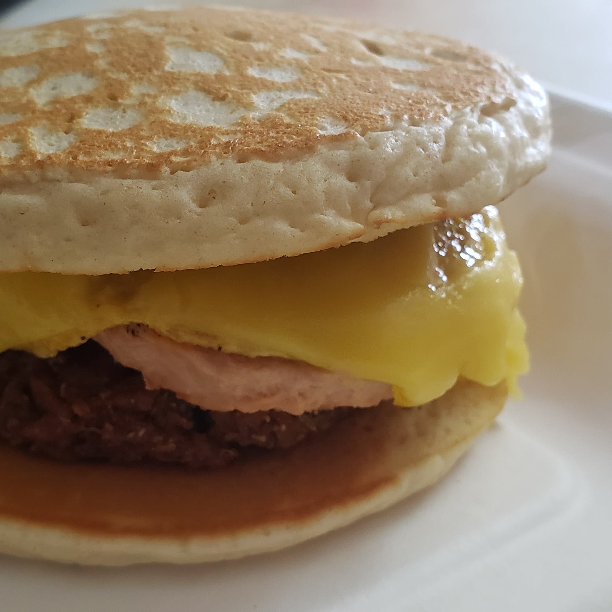 Order Vegan Pancake Sandwich - Special food online from Kahiau Bakery & Cafe store, Virginia Beach on bringmethat.com
