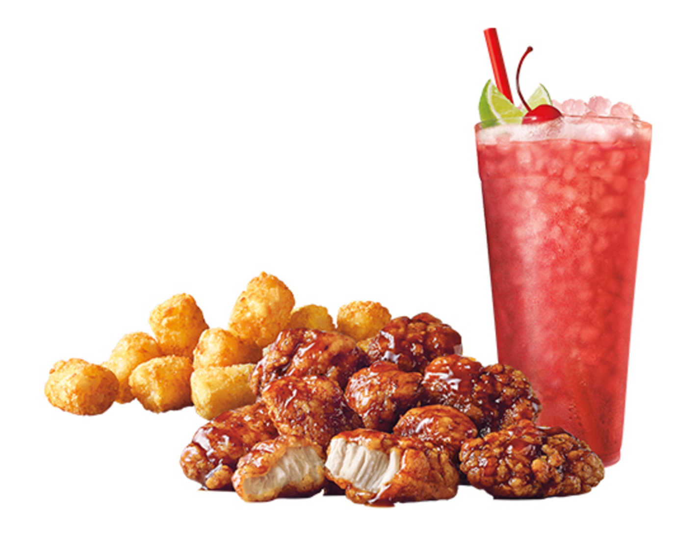 Order Honey BBQ Sauced Jumbo Popcorn Chicken® Combo food online from Sonic store, Lexington Park on bringmethat.com