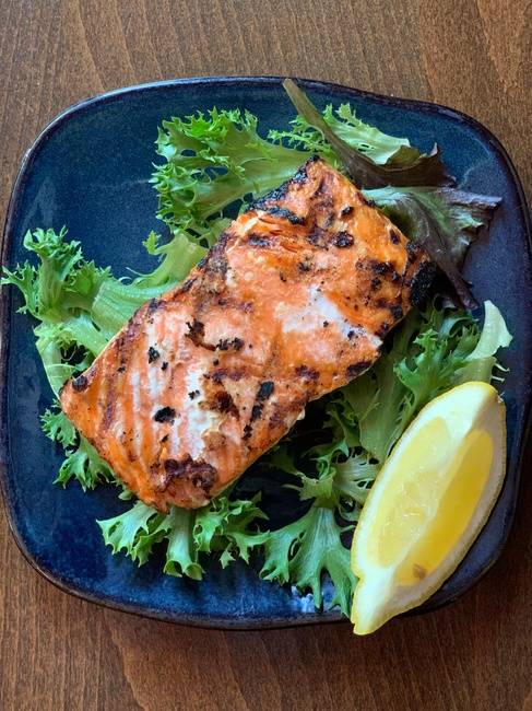 Order Side of Grilled Salmon food online from Molly's Garden store, Seattle on bringmethat.com
