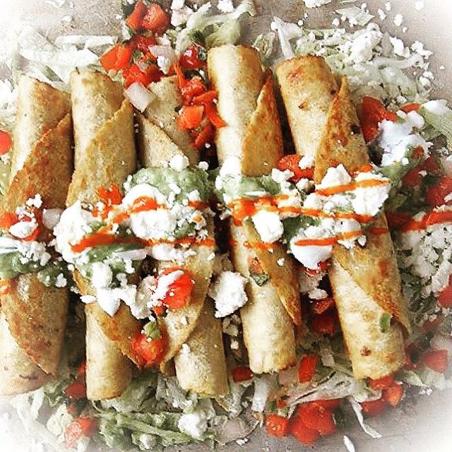 Order Flautas food online from Agave Bar And Grill store, Carmel on bringmethat.com