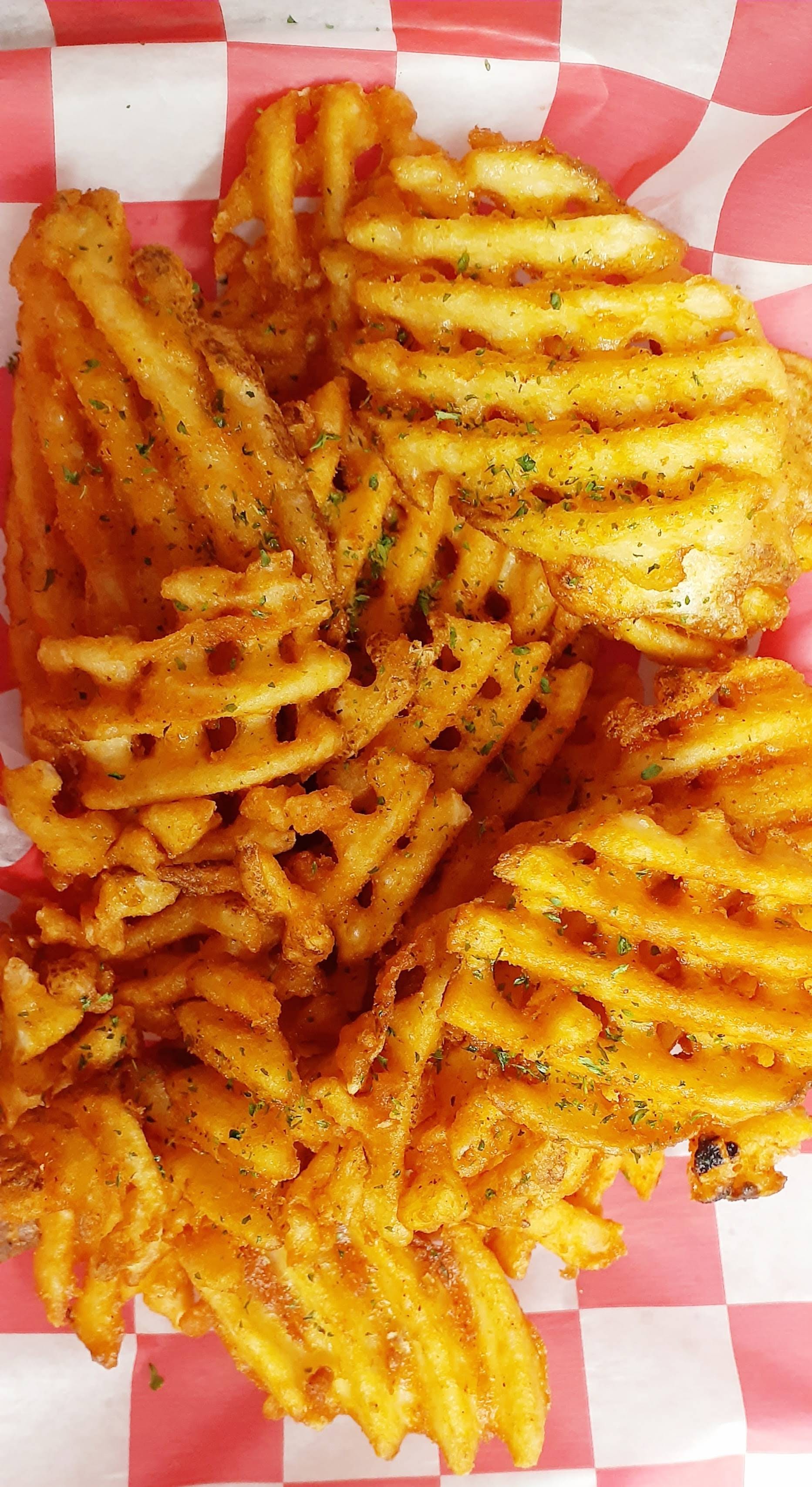 Order Waffle fries food online from Crunch And Munch Take Out store, Bridgeport on bringmethat.com