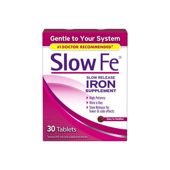 Order Slow Fe Slow Release Iron Supplement Tablets 45 mg (30 ct) food online from Rite Aid store, Palm Desert on bringmethat.com