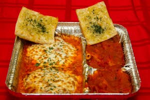 Order Chicken Parmigiana food online from Papa Ray's Pizza - Miriam St. store, Daly City on bringmethat.com