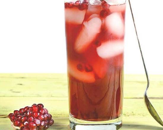 Order Ice pomegranate Black Tea food online from Soup Kettle Grill store, Meridian on bringmethat.com