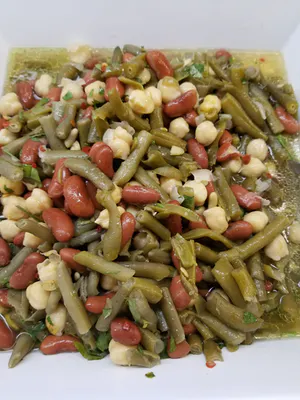 Order 1 lb. 3 Bean Salad food online from Harrison Deli store, Harrison on bringmethat.com