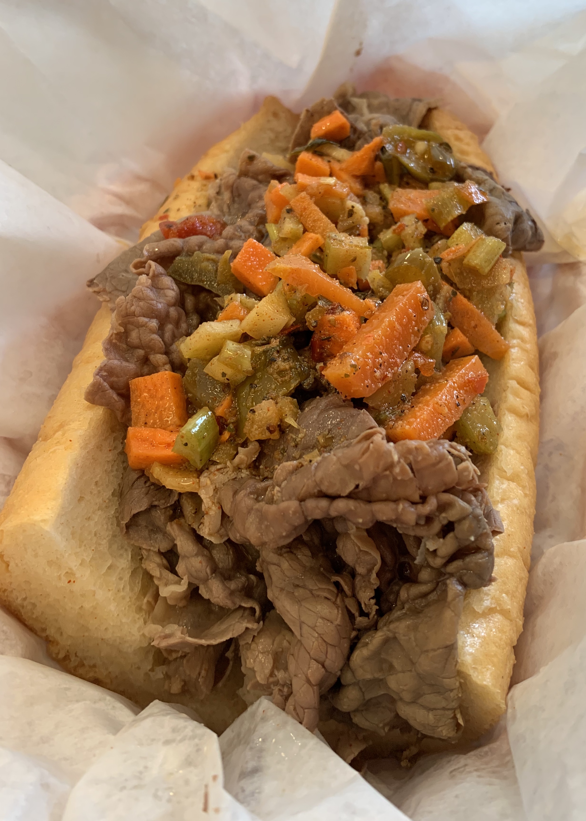 Order #5. Homemade Italian Beef Value Meal food online from Mr. gee's catering store, Chicago on bringmethat.com