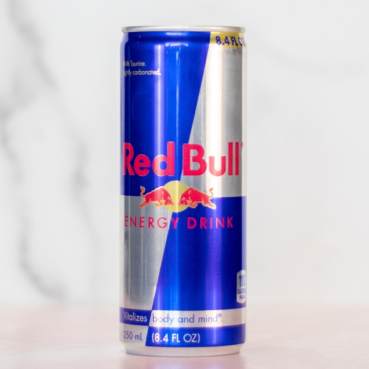 Order Regular Red Bull Can food online from Piñon Coffee House store, Rio Rancho on bringmethat.com