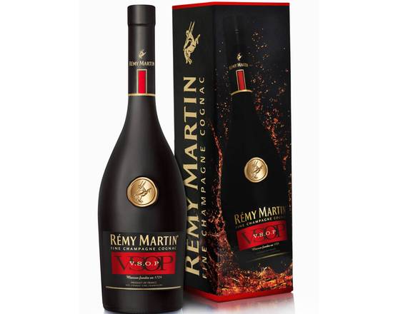 Order Remy Martin VSOP, 750mL cognac (40.0% ABV) food online from Ogden Wine & Spirit store, Naperville on bringmethat.com