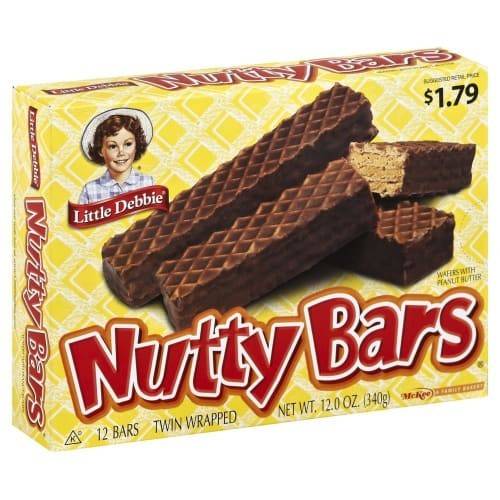 Order Little Debbie · Nutty Bars Wafers with Peanut Butter (12 oz) food online from Safeway store, Rehoboth Beach on bringmethat.com