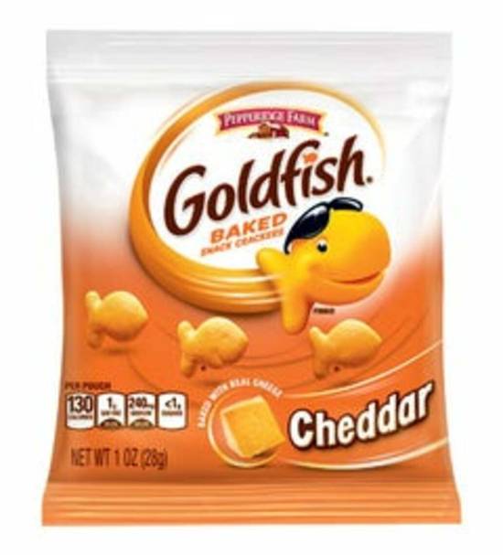 Order Goldfish Peg Bag - Cheddar food online from IV Deli Mart store, Goleta on bringmethat.com