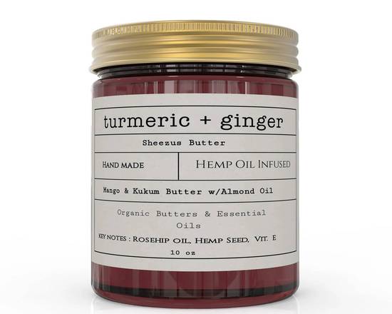 Order Sheezus Skin Turmeric and Ginger Body Butter (10 oz) food online from Trio Pharmacy store, Columbus on bringmethat.com