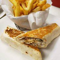 Order Chicken Shawarma Wrap Meal food online from Aladdin Mediterranean Cuisine store, New Albany on bringmethat.com
