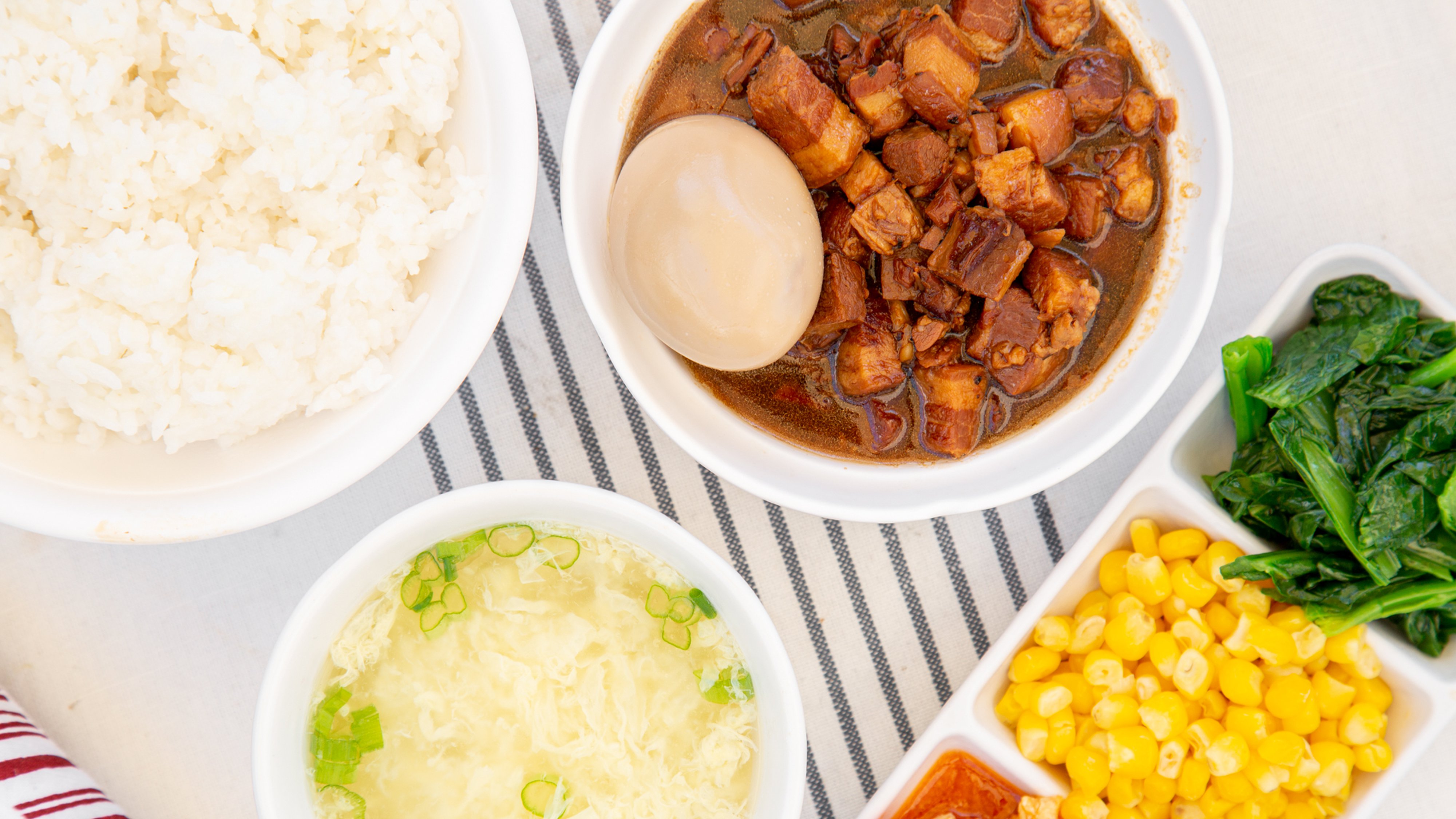Order Pork Stew with Rice 鲁肉套餐 food online from Go Yummy store, Irvine on bringmethat.com