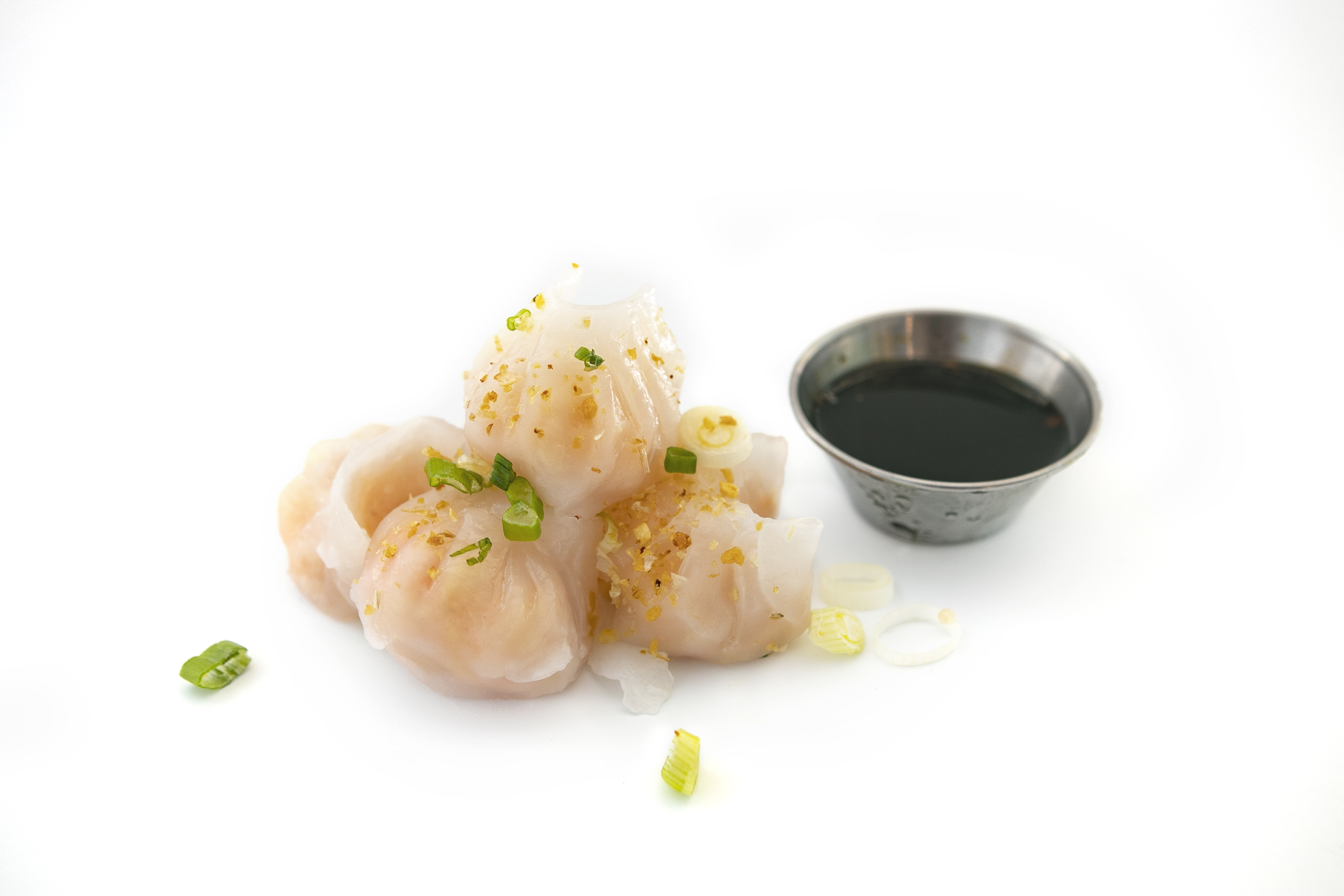 Order A2. Shrimp Dumpling (Chinese's Style) (5 Pcs)  food online from SUROSS Thai Bistro store, New York on bringmethat.com