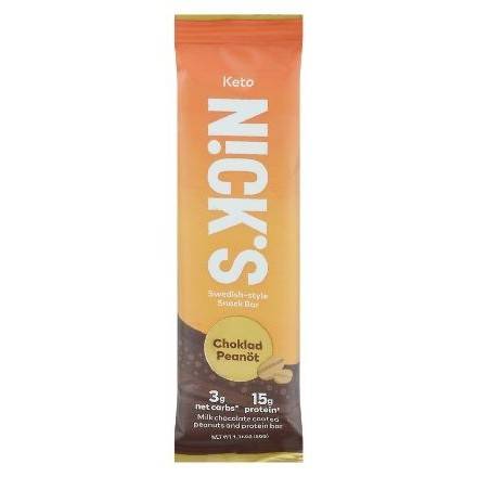 Order Nick's Choklad Peanot Keto Protein Bar (1.76 oz) food online from 7-Eleven By Reef store, Atlanta on bringmethat.com