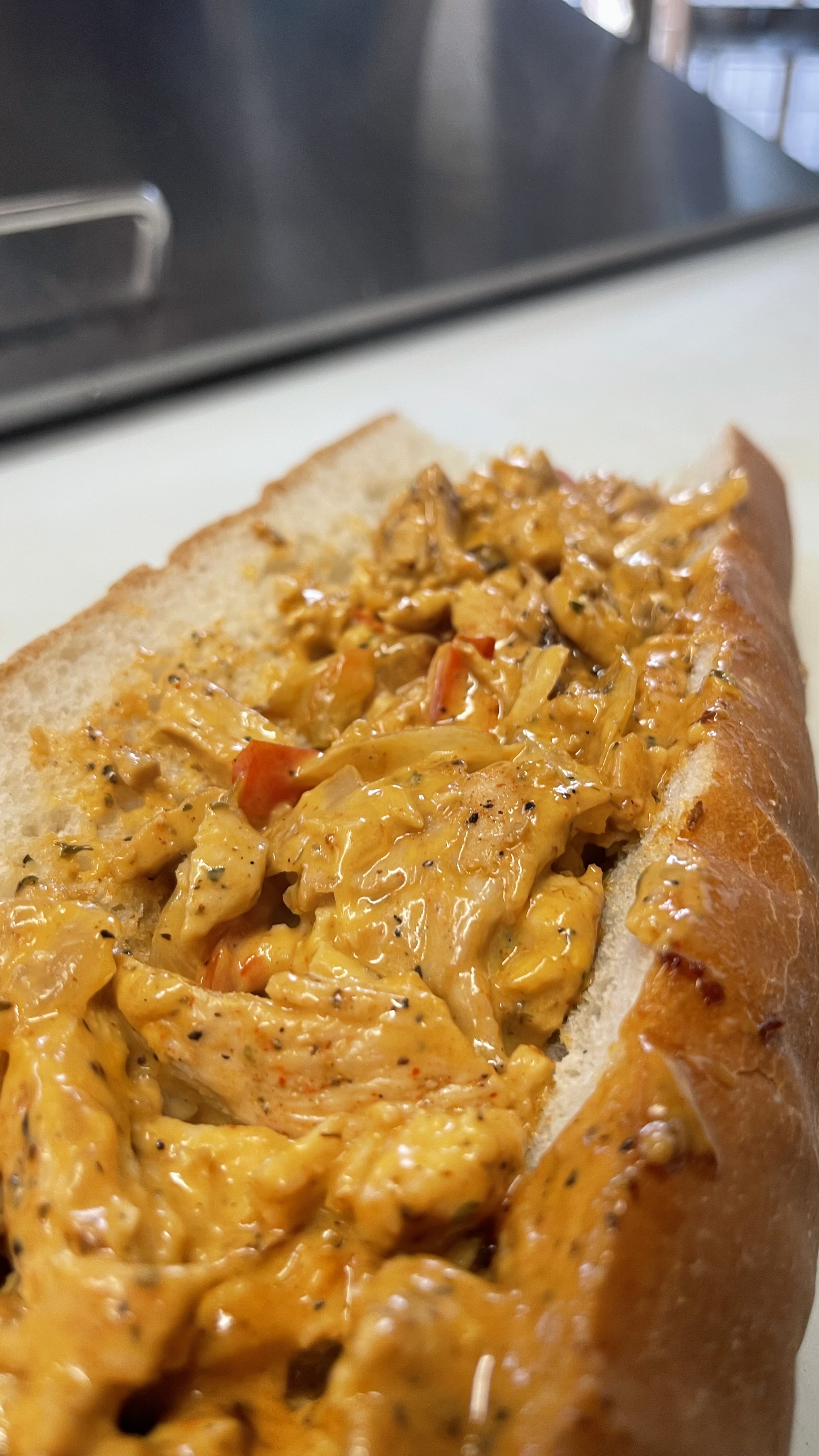 Order Chicken Cheesesteak Sandwich food online from Avenue Pizza store, Bloomfield on bringmethat.com