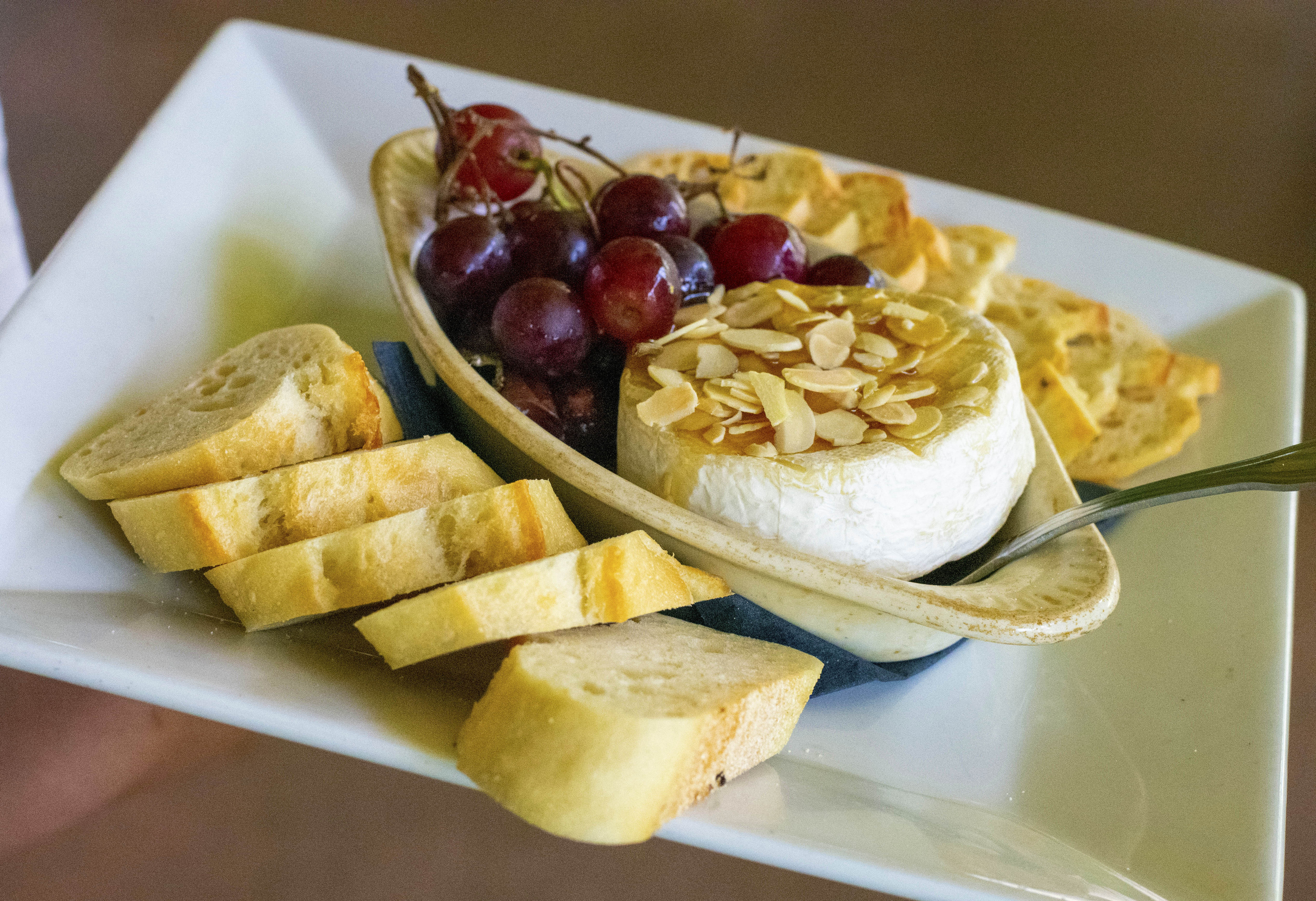 Order Baked Brie food online from D.H. Lescombes Winery & Bistro store, Albuquerque on bringmethat.com