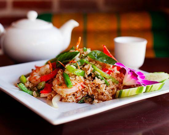 Order Basil Fried Rice food online from Thai Heaven store, Hapeville on bringmethat.com
