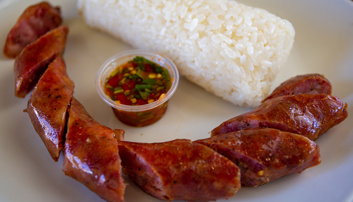 Order Hmong Sausage & Sticky Rice food online from Malee Kitchen store, Fresno on bringmethat.com
