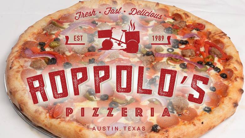Order 16" BYO Pie  food online from Roppolos Pizzeria store, Austin on bringmethat.com