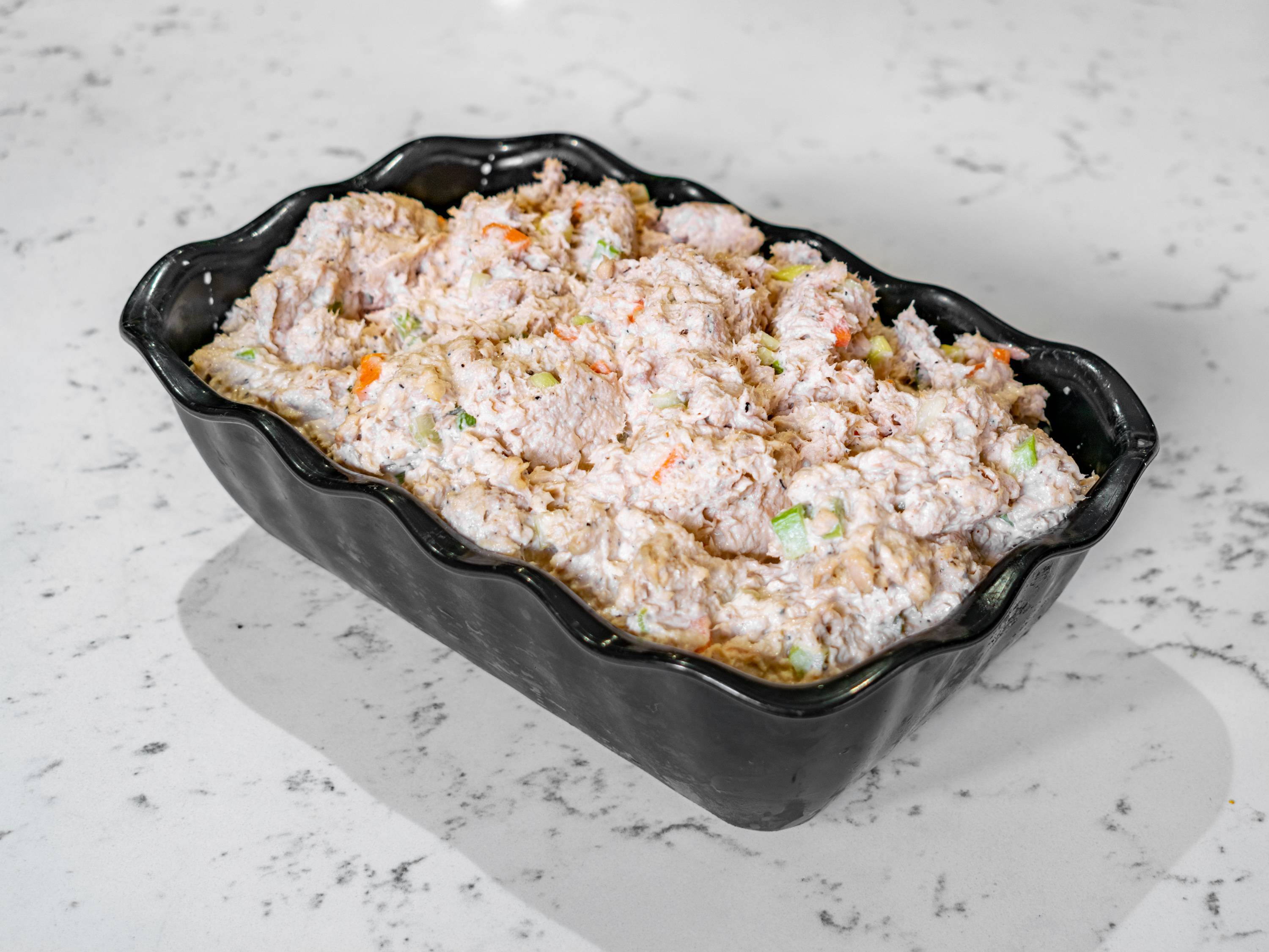 Order 1/2 lb container Tuna Salad food online from Bagels On the Hudson store, Hoboken on bringmethat.com