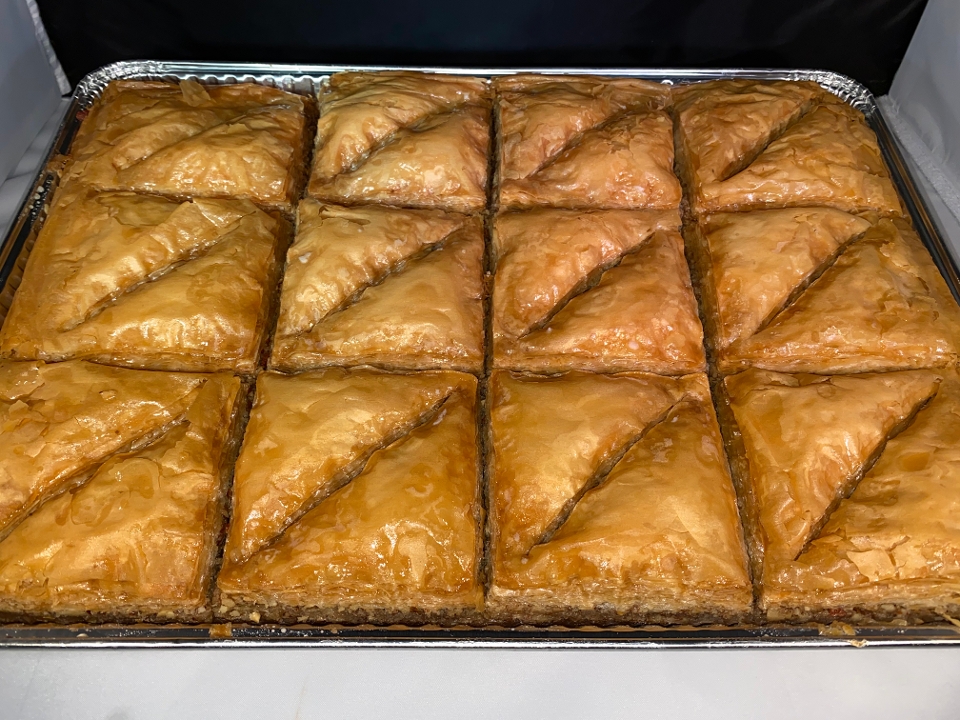 Order TRAY OF BAKLAVA food online from Famous Gyro George store, Parma on bringmethat.com