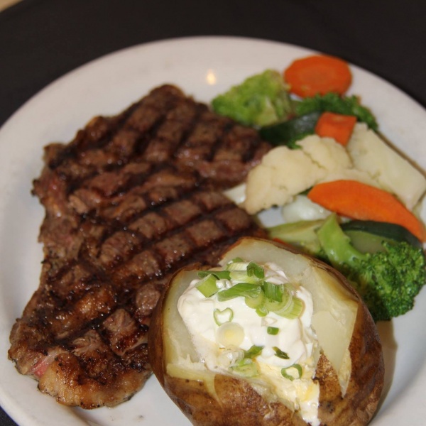Order Ribeye Steak food online from Black Horse Tavern and Grill store, Norco on bringmethat.com