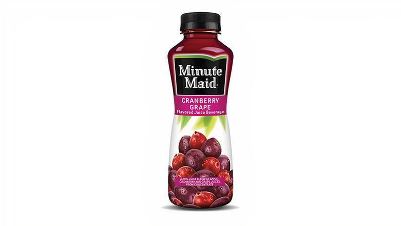 Order Minute Maid Cranberry Grape(12oz) food online from Mac On 4th store, Alton on bringmethat.com