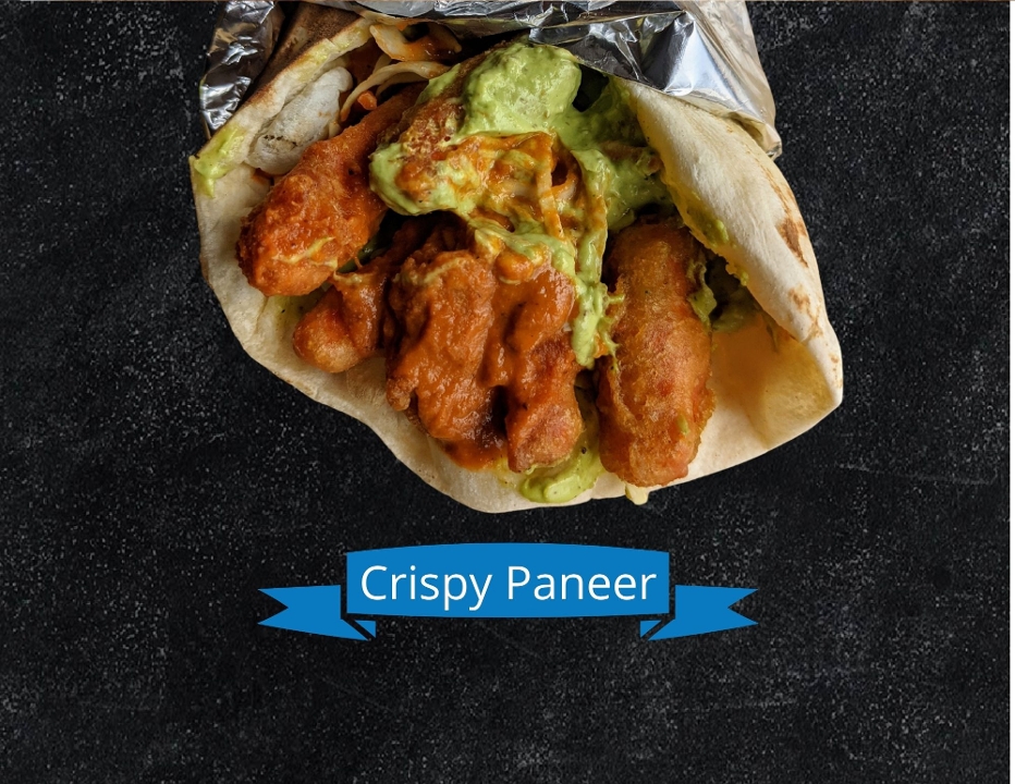 Order Crispy Paneer Wrap food online from PIZZA KARMA store, Maple Grove on bringmethat.com
