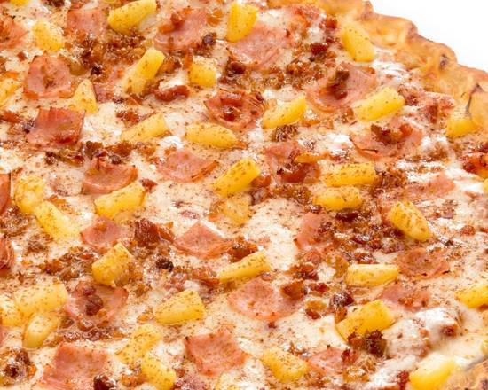 Order Hawaiian Luau Pizza food online from Rascal House Pizza store, University Heights on bringmethat.com