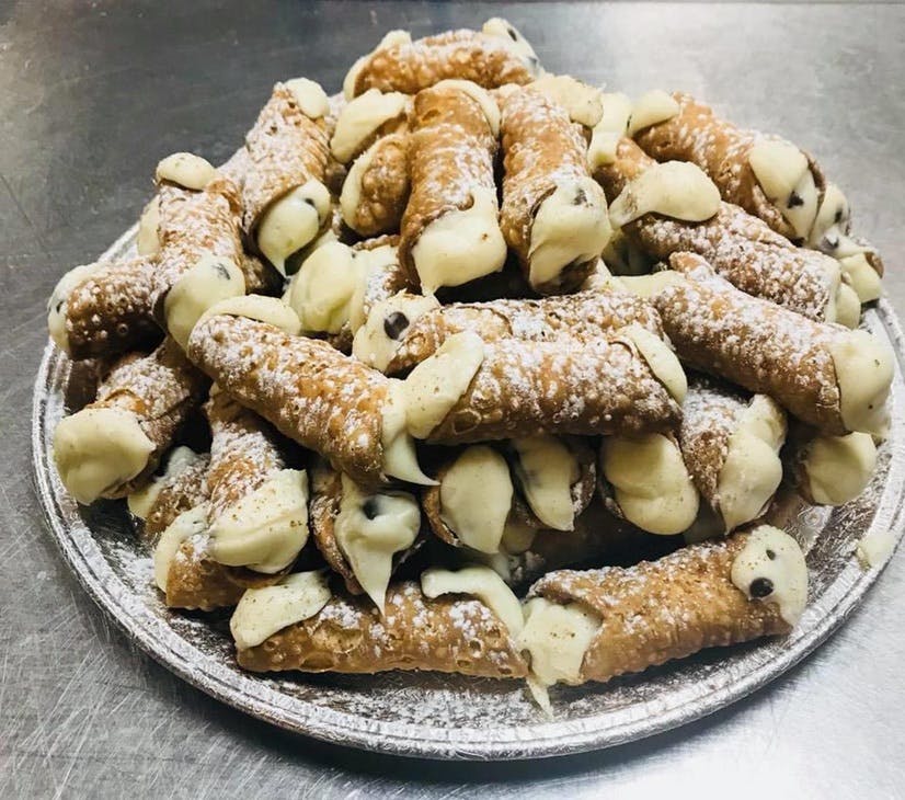 Order Cannoli - Dessert food online from Lorenzo's Pizza store, Fountain Hill on bringmethat.com