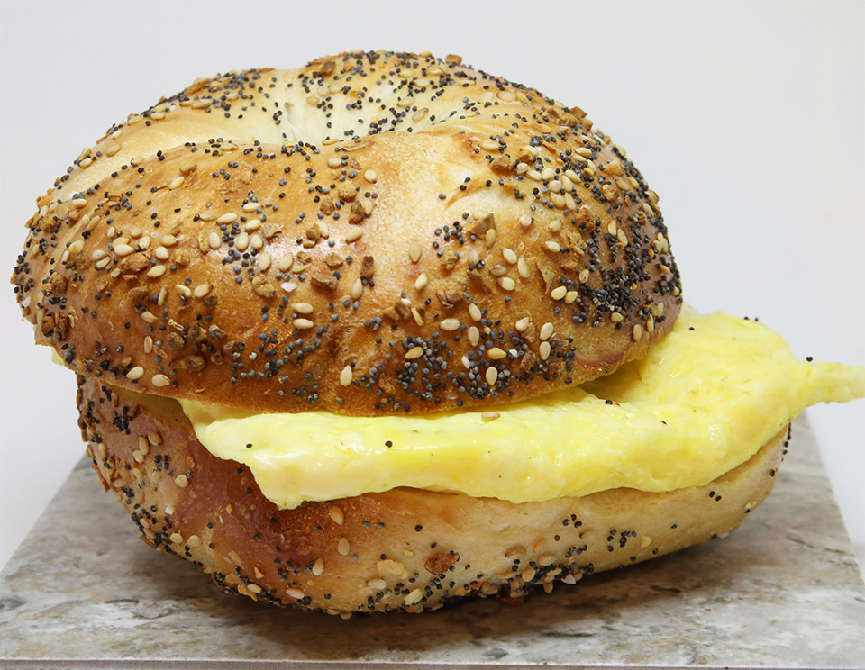 Order Egg Sandwich food online from Liberty Bagels store, New York on bringmethat.com