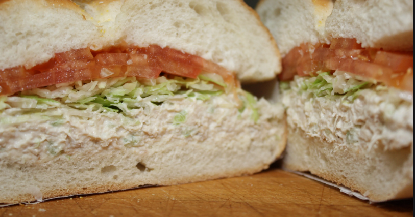Order 16. Homemade Solid White Tuna Salad food online from Sub-Ology store, Cranford on bringmethat.com