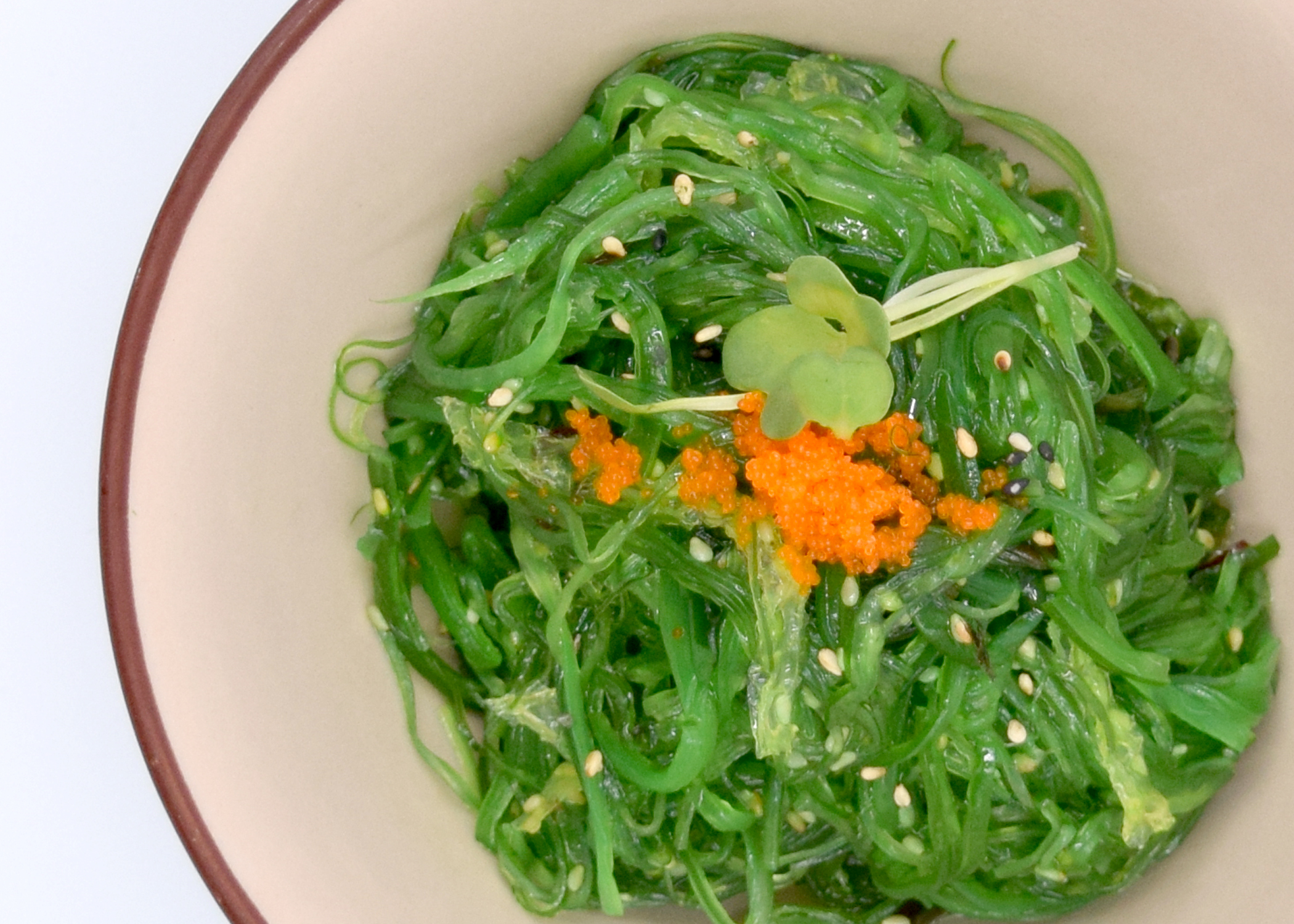 Order Seaweed Salad  food online from Mansun Japanese Restaurant store, Walnut on bringmethat.com