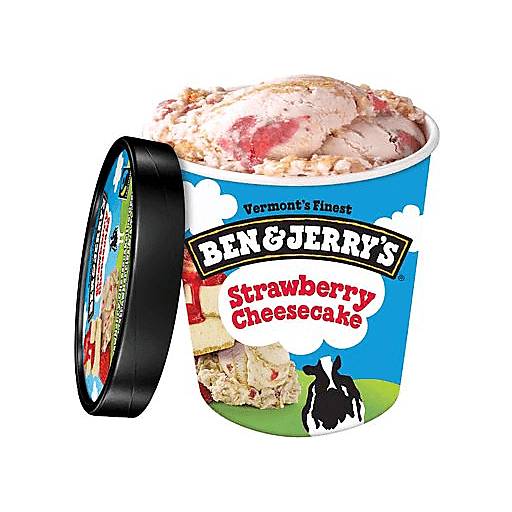 Order Ben & Jerry's Strawberry Cheesecake (16 OZ) 40786 food online from BevMo! store, Milpitas on bringmethat.com
