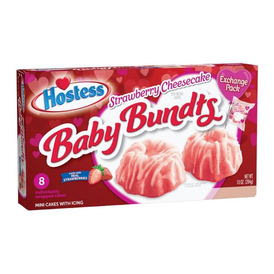 Order Hostess Baby Bundts Strawberry Cheesecake food online from Red Roof Market store, Lafollette on bringmethat.com