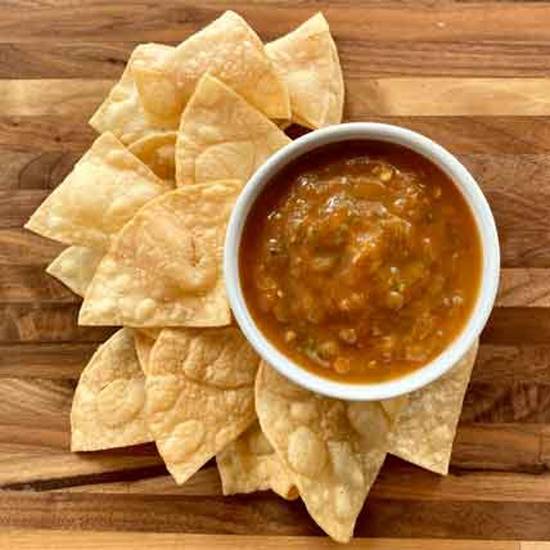 Order Homemade Salsa and Chips food online from Chi'Lantro store, Jollyville on bringmethat.com