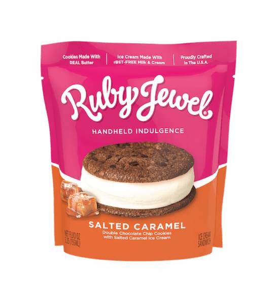 Order Ruby Jewel Ice Cream Sandwich Salted Caramel food online from IV Deli Mart store, Goleta on bringmethat.com