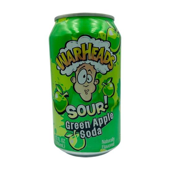 Order Warheads Soda Sour Green Apple Can food online from Exxon Food Mart store, Port Huron on bringmethat.com