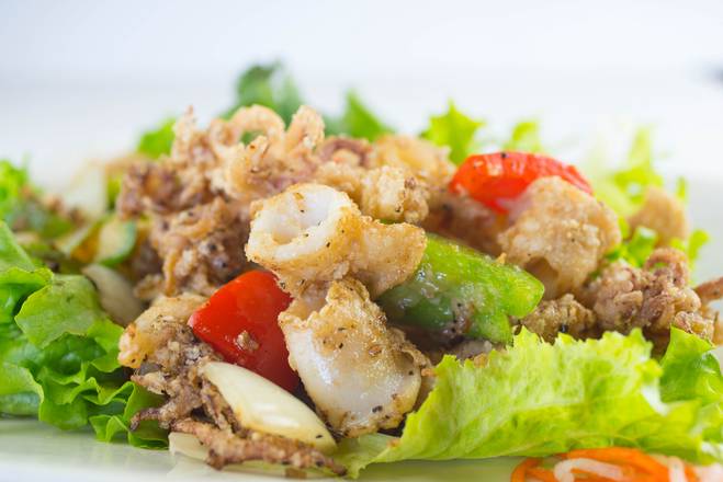 Order A9. Crispy Squid food online from Pho Whittier store, Whittier on bringmethat.com