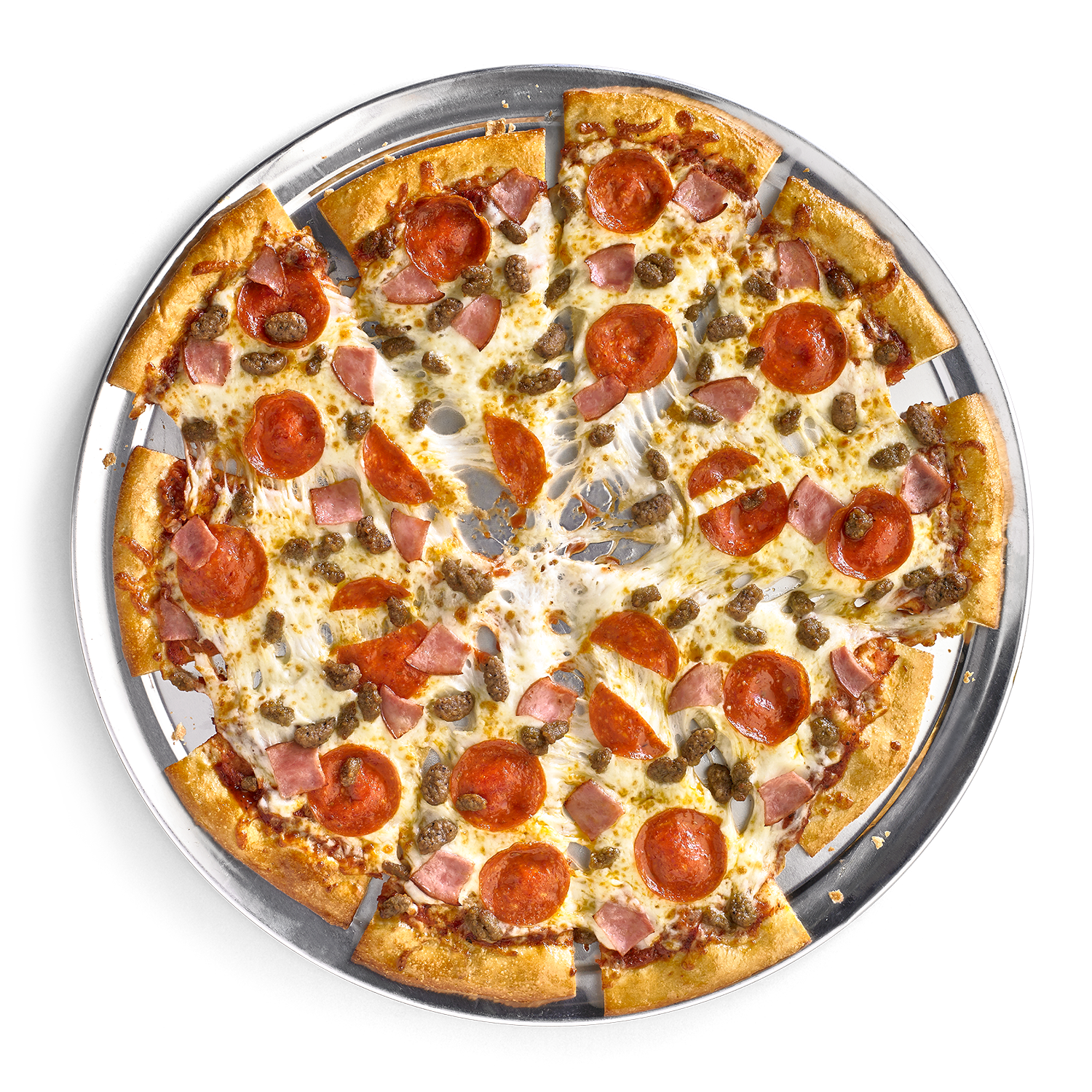 Order Meat Eater Giant Pizza food online from Cici's store, Mesquite on bringmethat.com